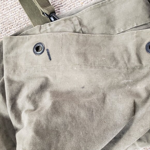 Vintage US Military Army Canvas Duffel Bag Large Utility Laundry Sack - Picture 12 of 12